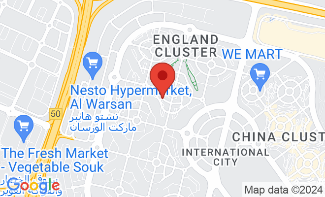 Aster Clinic - Al Rafa PolyClinic (International City) location